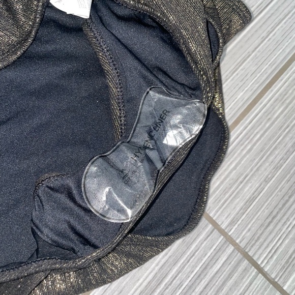 Metallic Gold Tankini Set - Picture 3 of 5